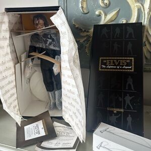 The Ashton drake gallery Elvis 68 comeback special doll